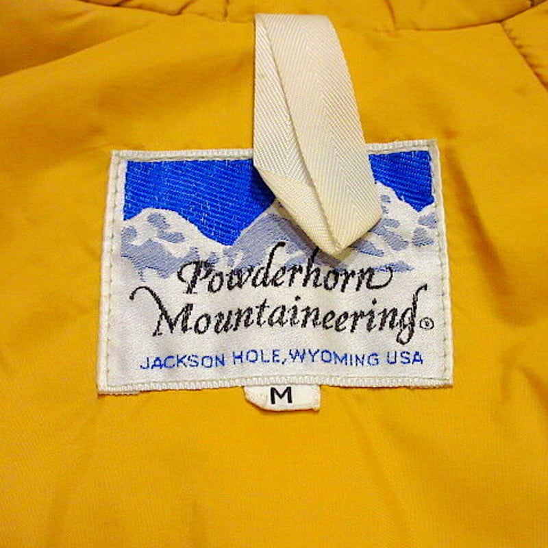 ビンテージ80's○Powderhorn Mountaineering ツートーンダウンジャケ...