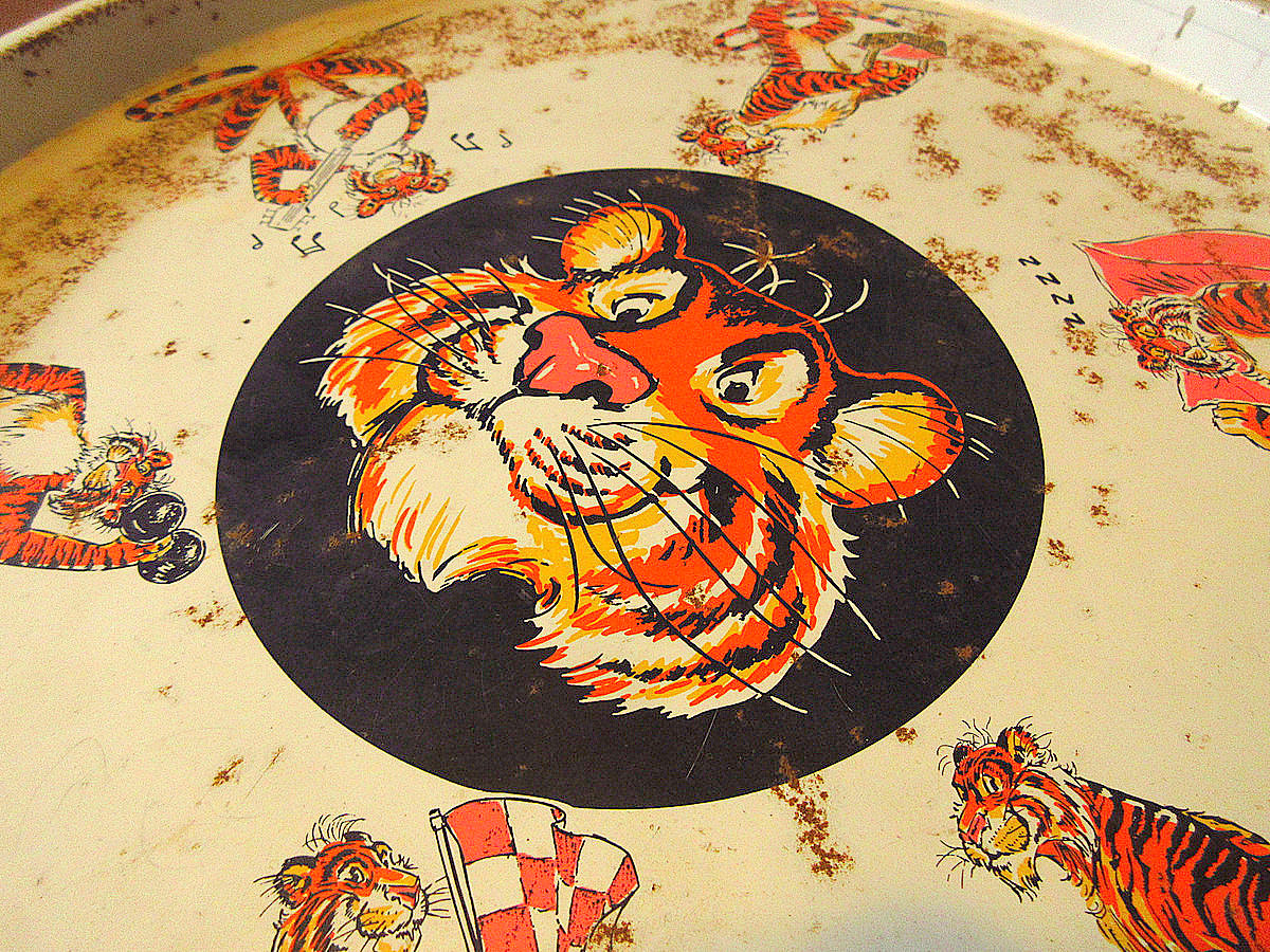 60’S★Esso★壁掛け★4★ビンテージ★エッソタイガー★ポスター★オイル エッソ タイガー 1960年代 アメリカ ヴィンテージ 広告 額付