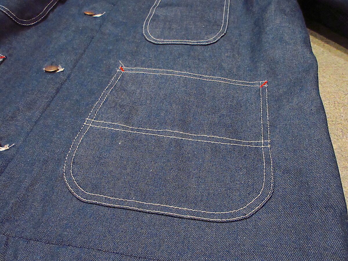 ビンテージ80's○DEADSTOCK Sears裏地ブランケットデニム