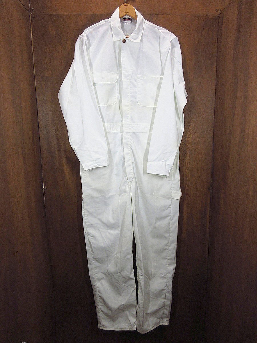 ビンテージ80's○DEADSTOCK BIG MACオールインワン白size 42 R○24