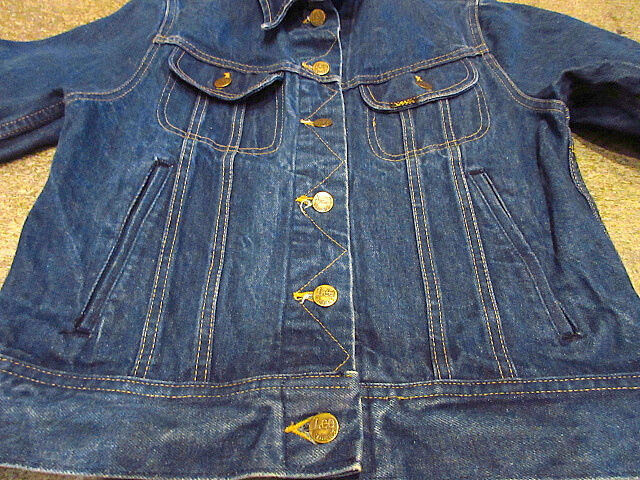 ビンテージ80's○MS.Leeレディース4つポケットデニムジャケット
