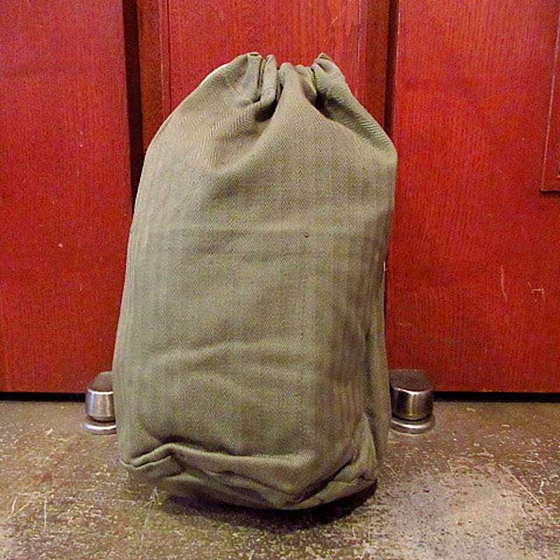 ビンテージ40's○ミリタリーHBT巾着バッグ○200731s8-bag-ot 1940's