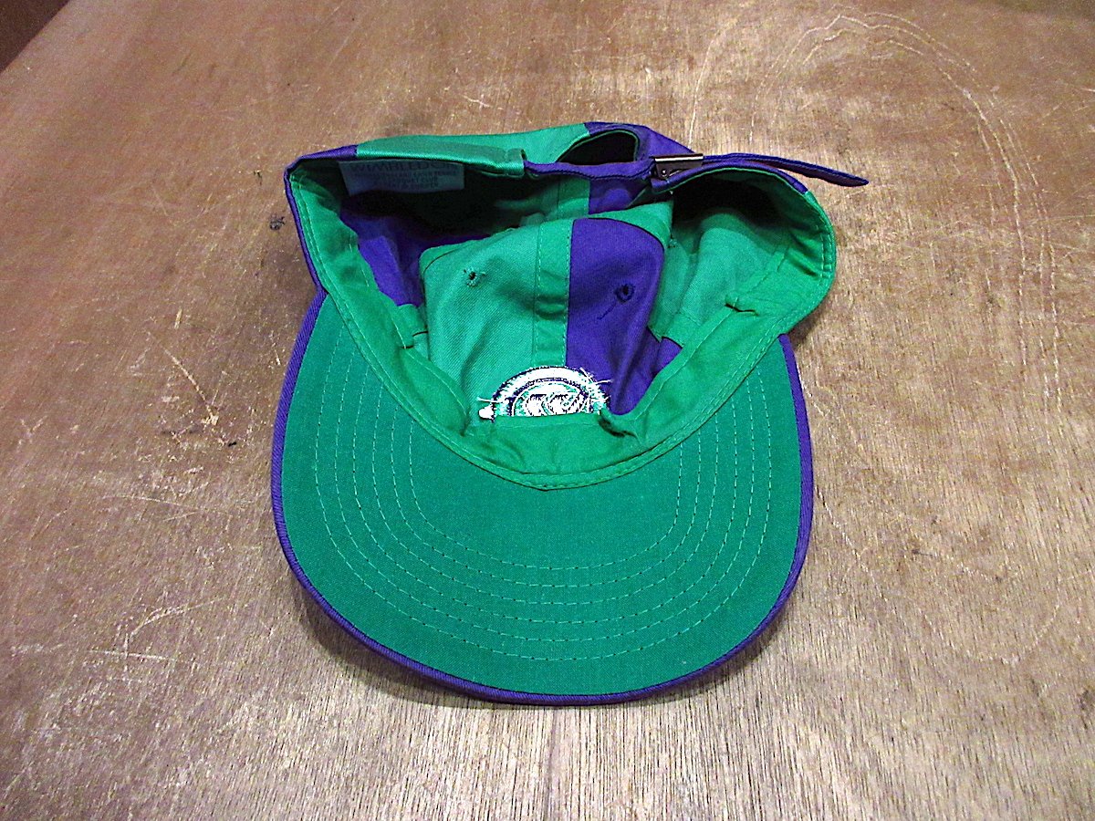 ビンテージ90's○WIMBLEDON THE CHAMPIONSHIPS 6パネルキャップ紫