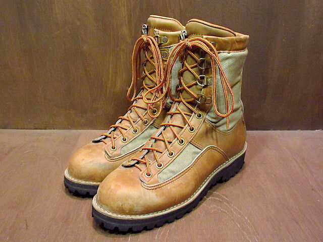 ビンテージ○Danner 切り替えレースアップレザーブーツ茶 Size