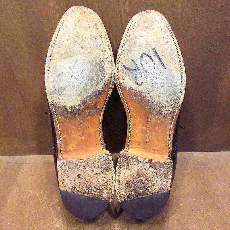 BENCH MADE ENGLAND○COLE-HAAN内羽根式ウイングチップシューズsize