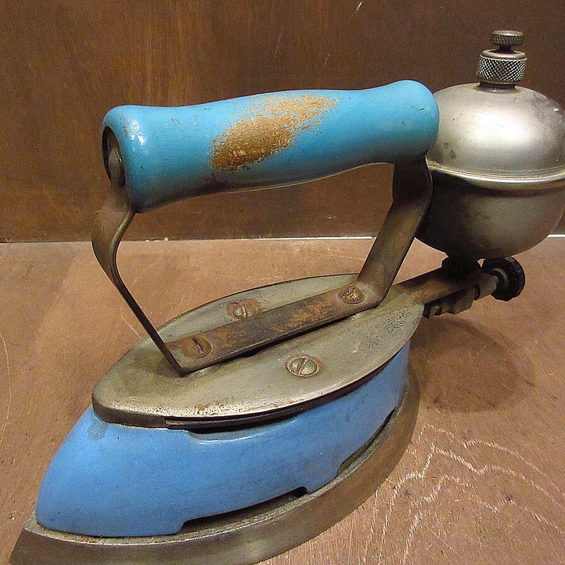 ビンテージ30's40's○Coleman MODEL 4Aガソリンアイロン○210715r8