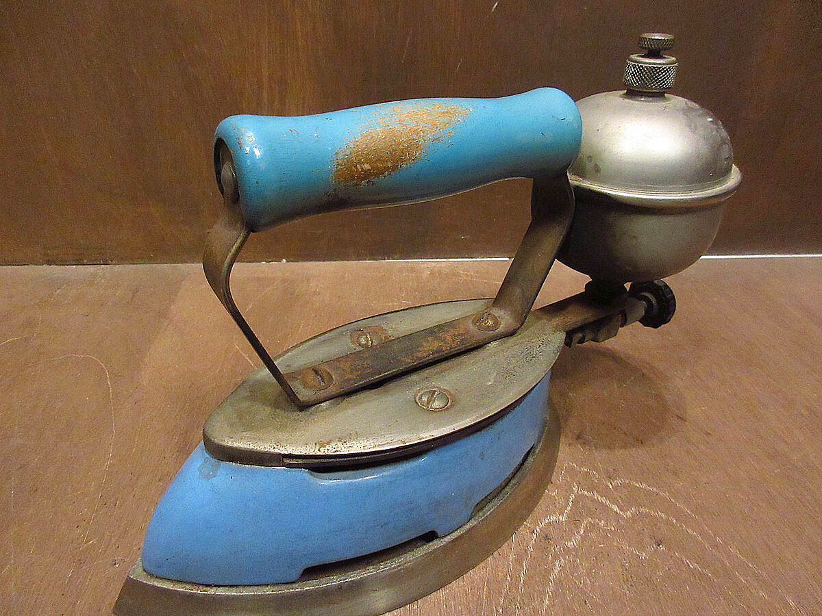 ビンテージ30's40's○Coleman MODEL 4Aガソリンアイロン○210715r8