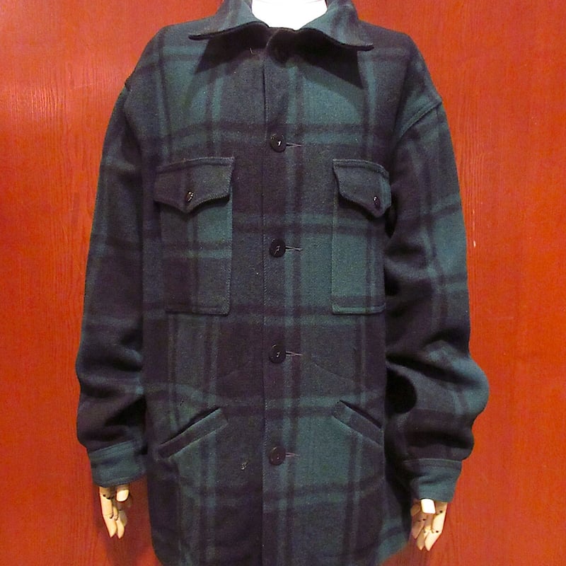 ビンテージ70's○PENDLETONチェックシングルマッキーノジャケットsize