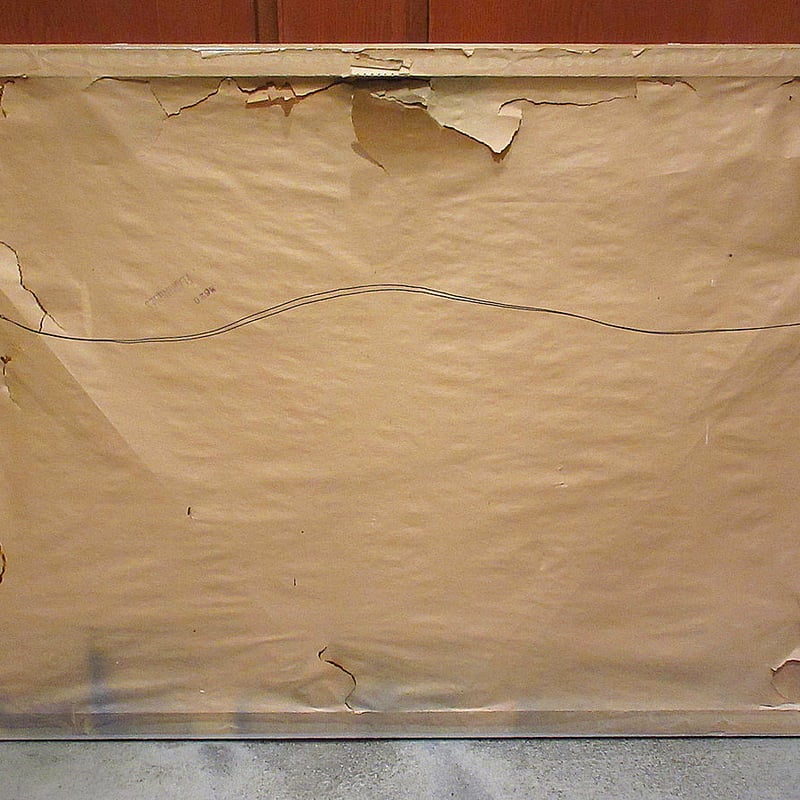 ビンテージ50's○TURNERフラミンゴウォールミラー○240118i1-otclct