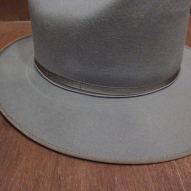 ビンテージ50's○STETSON OPEN ROADフェドラハットグレーsize 7 ビンテージ50's○STETSON OPEN ROADフェドラハットグレーsize 7