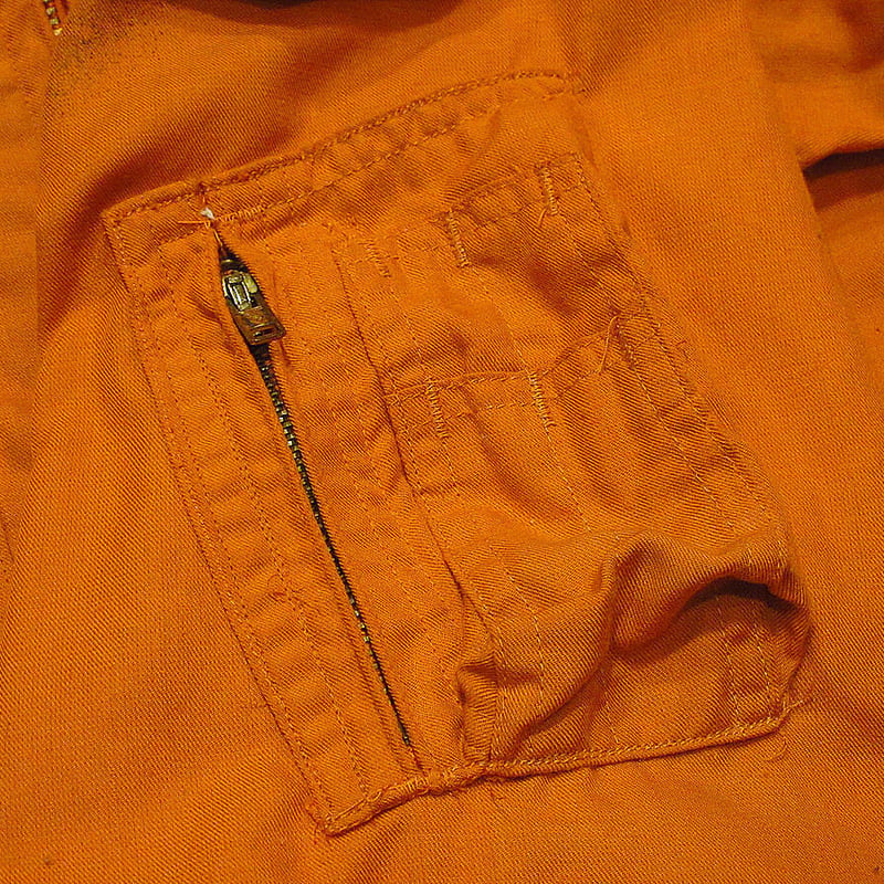 ビンテージ70's○USAF CWU-28/Pサマーフライトスーツ橙size 42L○2304