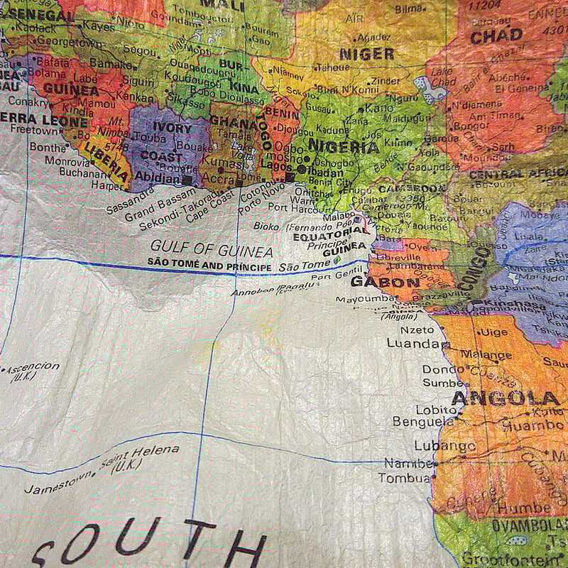 ビンテージ90's○WEARIN THE WORLD世界地図柄ペーパージャケットsize XX