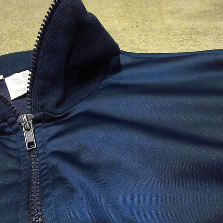 ビンテージ80's●adidasトリコロールジャージsize M●210326f4-m-jk-js古着オールドアディダスジャケットスポーツUSA製