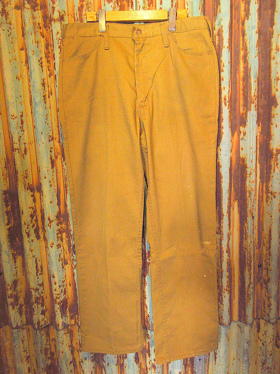 マーベリック　ストレートレグ　70年代 ビンテージ70's○MAVERICKストレートパンツ実寸W86cm○240128j4-m-pn