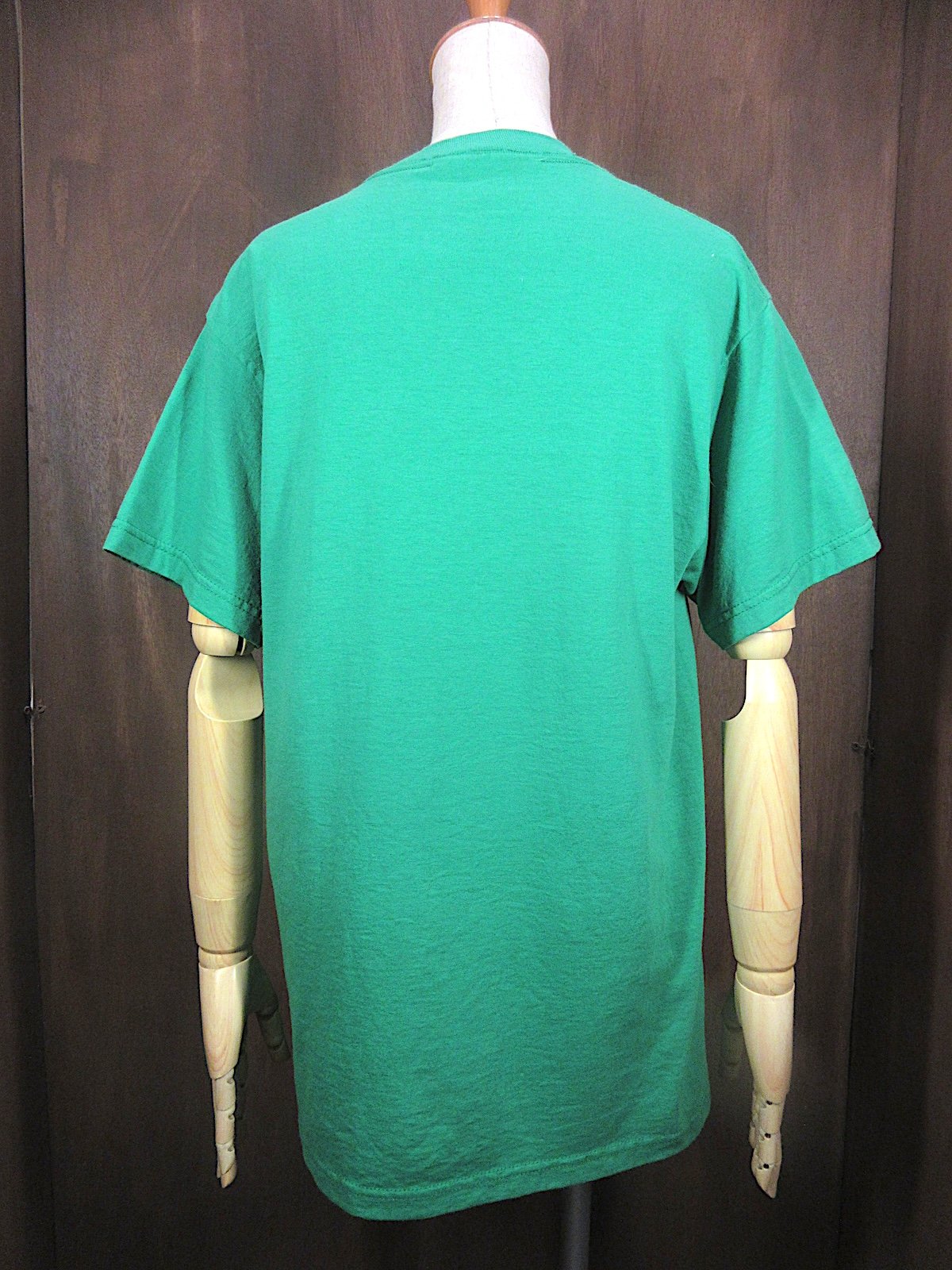 ビンテージ2000's○Zebrahead Ear QuencherプリントTシャツ緑○260