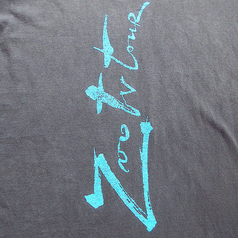 ビンテージ90's○U2 Zoo TVツアーTシャツ黒size XL○240702k1-m-t