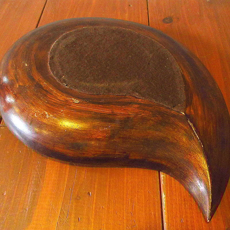 ビンテージ-70's○ミッドセンチュリーセラミックアシュトレイ