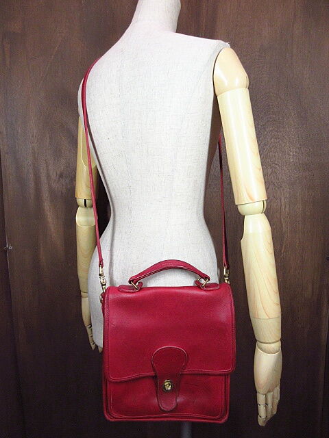 coach コーチ　2wayバッグ　ハンドバッグ　ショルダーバッグ　オールド 希少 80s COACH オールドコーチ USA製 オールレザー 2way