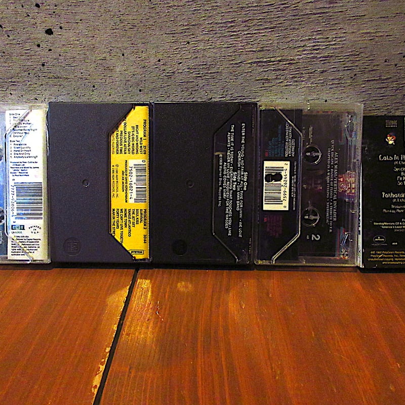 ロック・バンド系カセットテープ5点セット○251203j1-otclctカセット