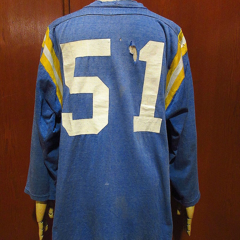 ビンテージ60's○Wilsonフットボールシャツsize M○210322f5-m
