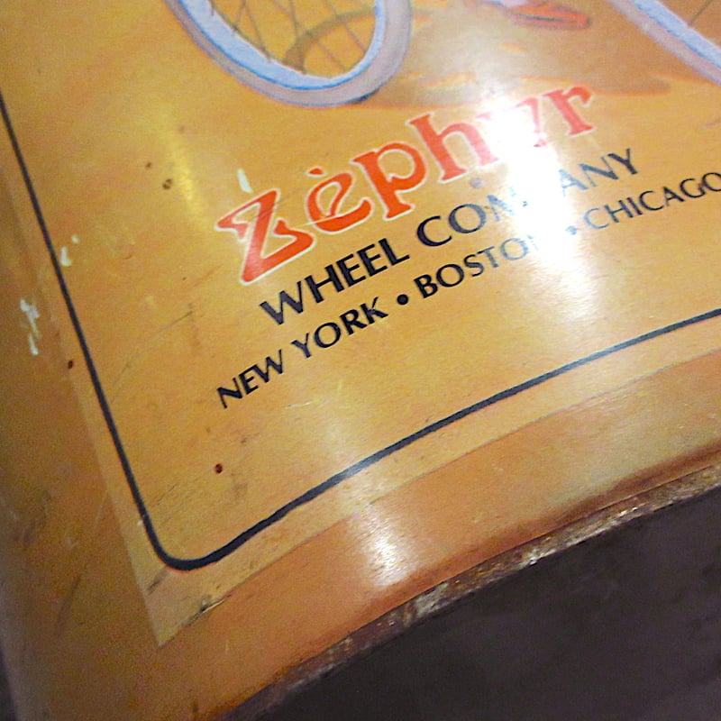 アンティーク　トラッシュボックス ビンテージ70's○The American Zephyrトラッシュボックス