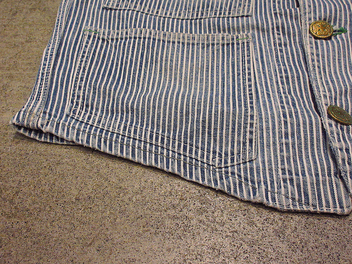 ビンテージ50's○OSHKOSHヒッコリーストライプエンジニア ビンテージ50's○OSHKOSHヒッコリーストライプエンジニア