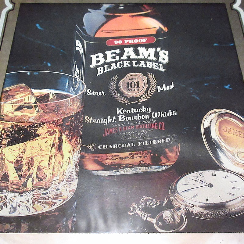 ヴィンテージ J&B SCOTCH WISKEY パブミラー（SCOTCH WHISKY J&B