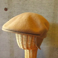ビンテージ●KANGOL耳あて付きウールハンチング帽●230930k8-m-cp-htgイングランド製イギリスカンゴール帽子