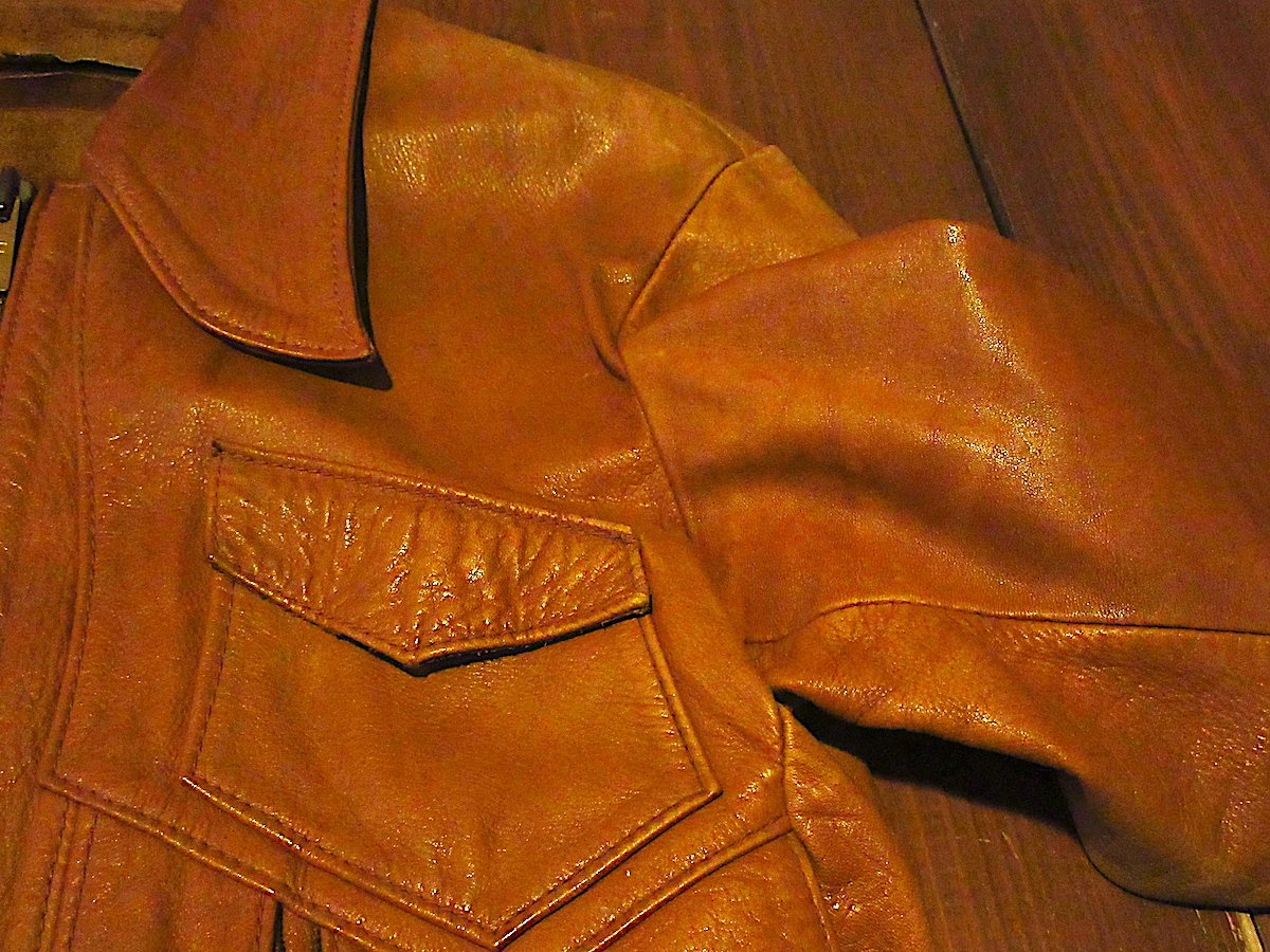 ビンテージ70's○East West Musical Instruments Co.レザージ