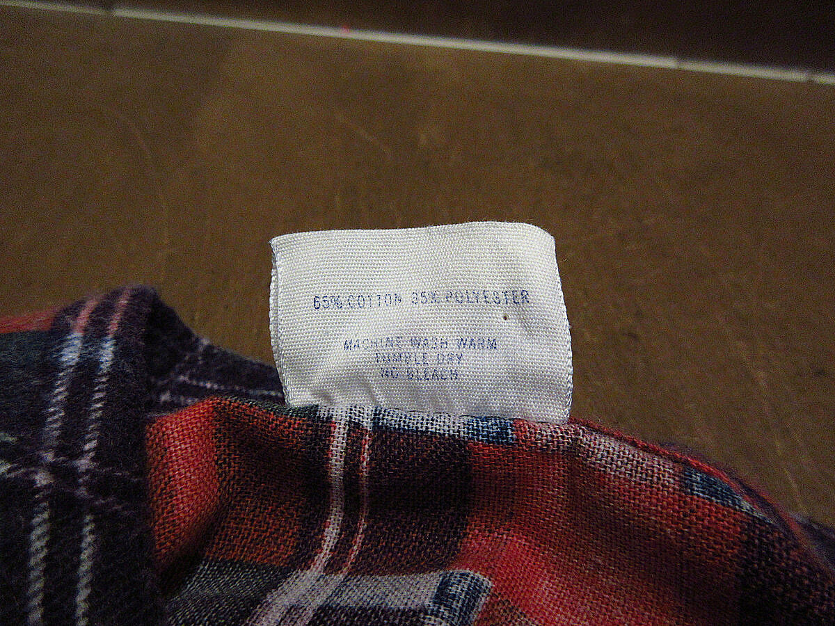 ビンテージ70's○Distinctive Apparel チェックプリント