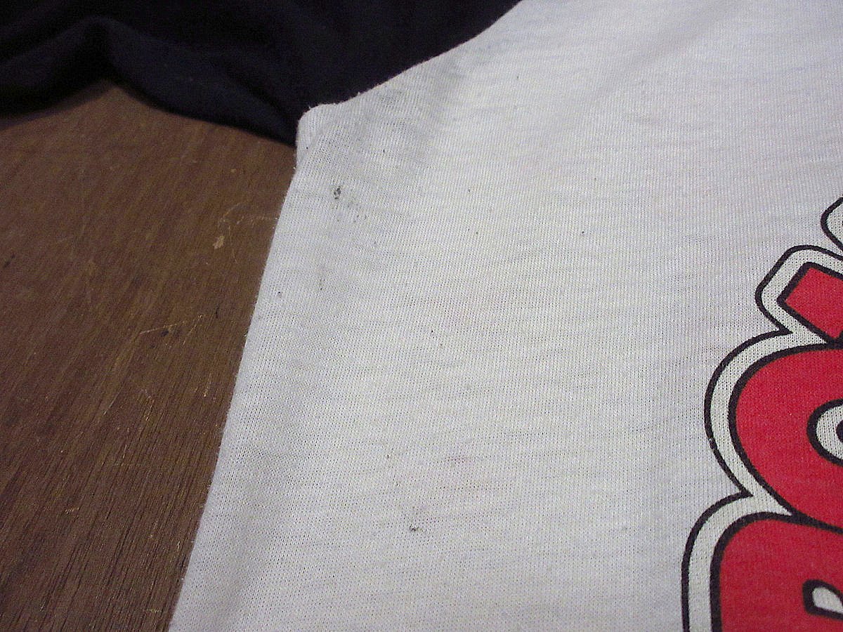 ビンテージ90's○THE ROLLING STONESプリントラグランTシャツ白