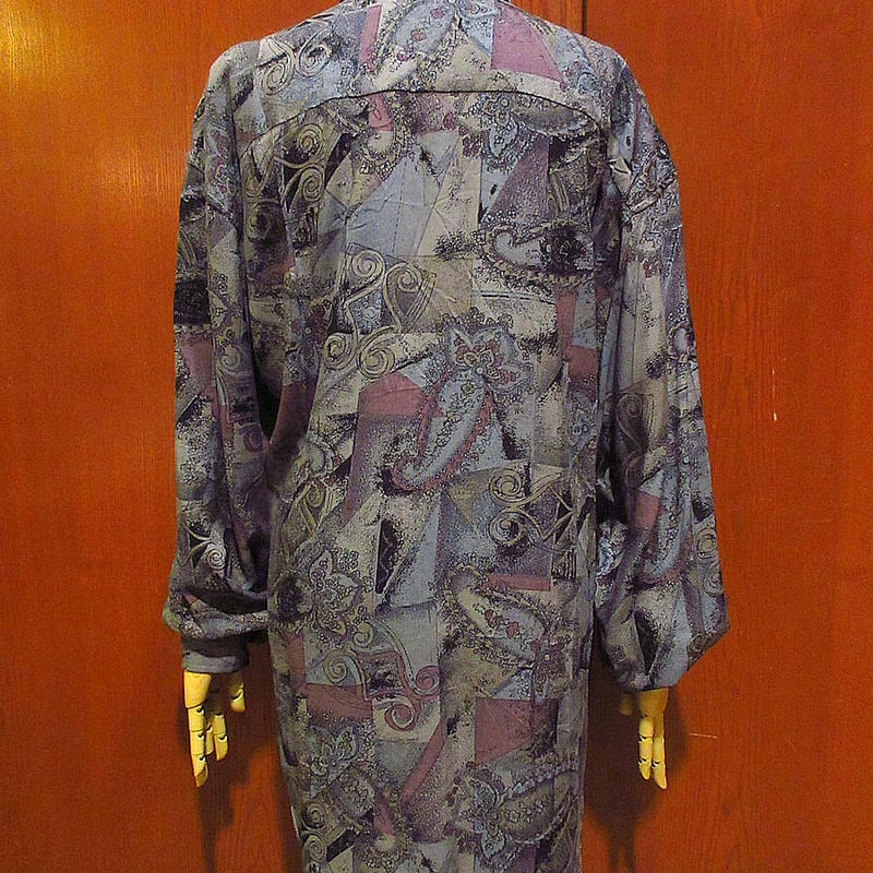 ビンテージ70's80's○DEADSTOCK PAVLO avantiフラワー総柄