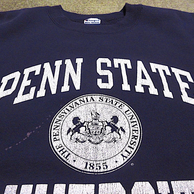 ビンテージ90's○Champion PENN STATE UNIVERSITYスウェット紺s
