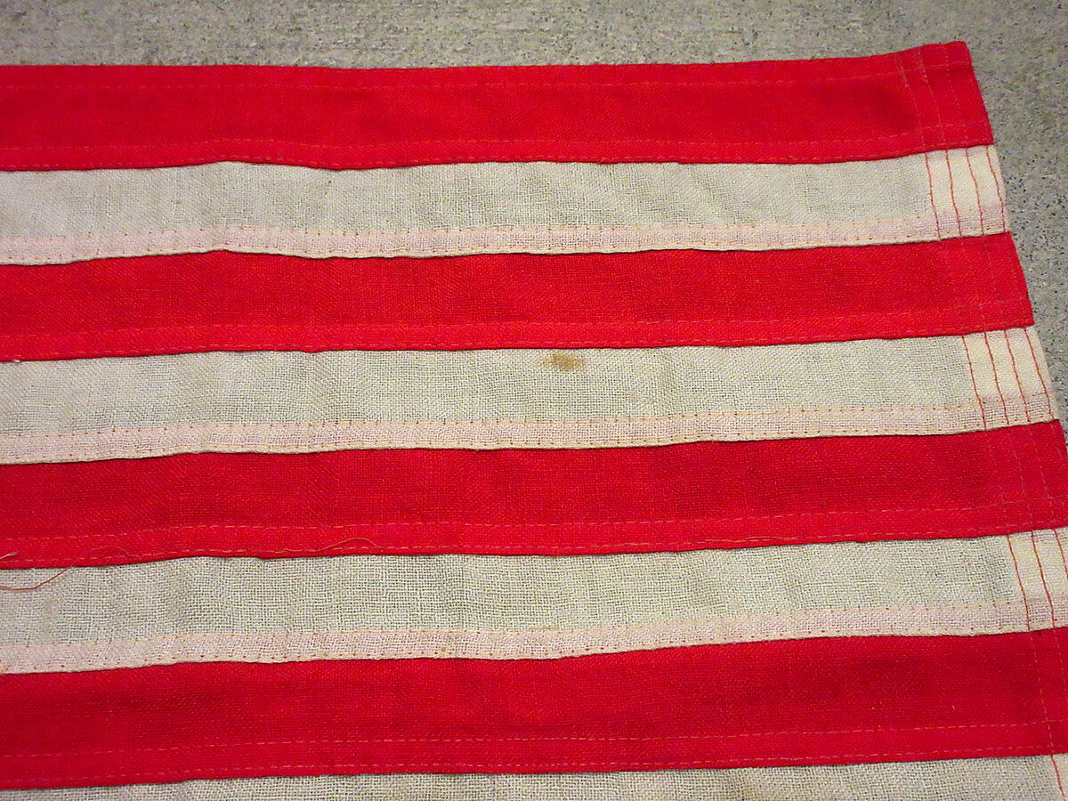 【大きめ】70s 星条旗 アメリカンフラッグバナー コットン製 ヴィンテージ ビンテージ50's○49星アメリカ星条旗size約88cm ×約149cm