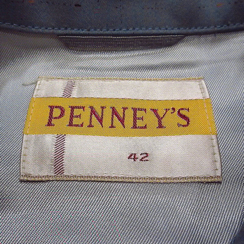 レア！50sPENNEY'SビンテージカスリネップテーラードJKT 50s カスリ ネップ テーラードジャケット ロカビリージャケット