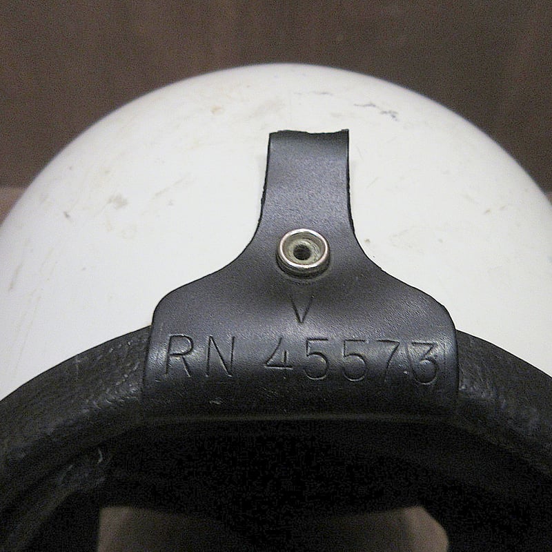 ビンテージ60's70's○ジェットヘルメット白○250527j8-hlmtバイク用品