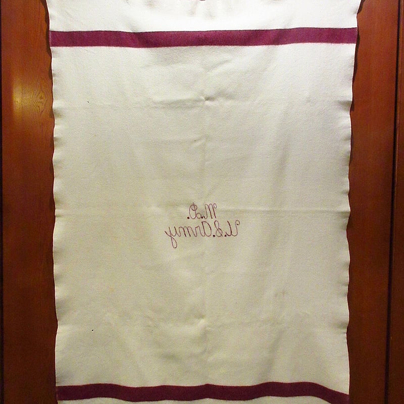 ビンテージ40's○U.S.ARMY Medical Department ウールブランケット