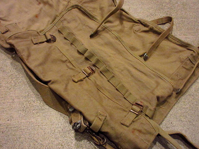 ビンテージ40's○U.S.ARMY M-1928ハーバーサック○201112s8-bag-b