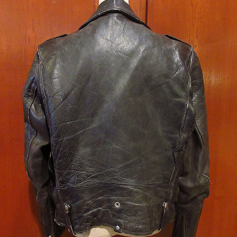 ビンテージ50's○BUCO J-24レザーモーターサイクルジャケット黒 ビンテージ50's○BUCO J-24レザーモーターサイクルジャケット黒