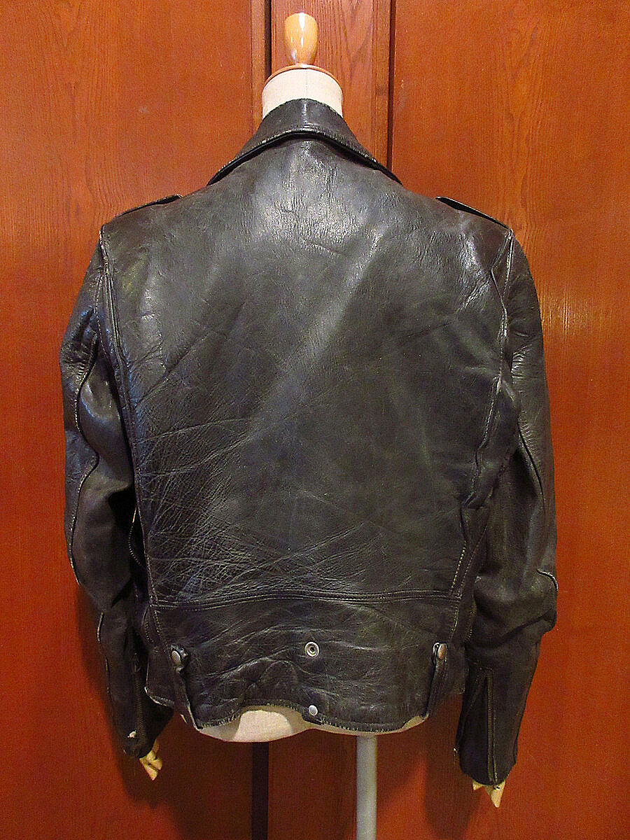 ビンテージ50's○BUCO J-24レザーモーターサイクルジャケット黒 ビンテージ50's○BUCO J-24レザーモーターサイクルジャケット黒
