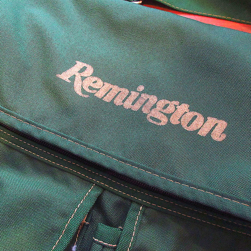 ビンテージ○Remingtonナイロンショルダーバッグ緑○250605k7-bag-shd 