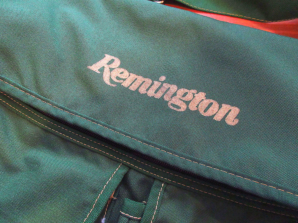 ビンテージ○Remingtonナイロンショルダーバッグ緑○250605k7-bag-shd 