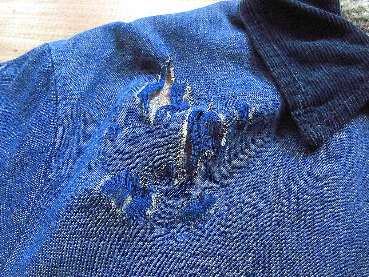 ビンテージ70's○Wrangler裏地ブランケットデニムカバーオールsize 40