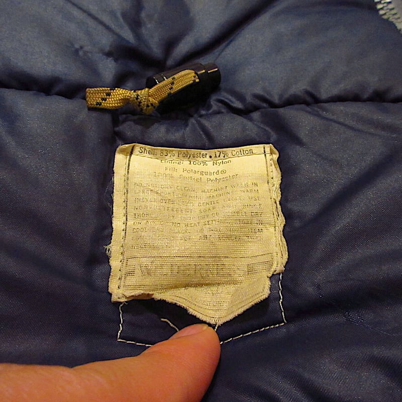 ヴィンテージ　ベスト USA製 80年代 walls ウォールズ BLIZZARD-PRUF 中綿 ワークベスト