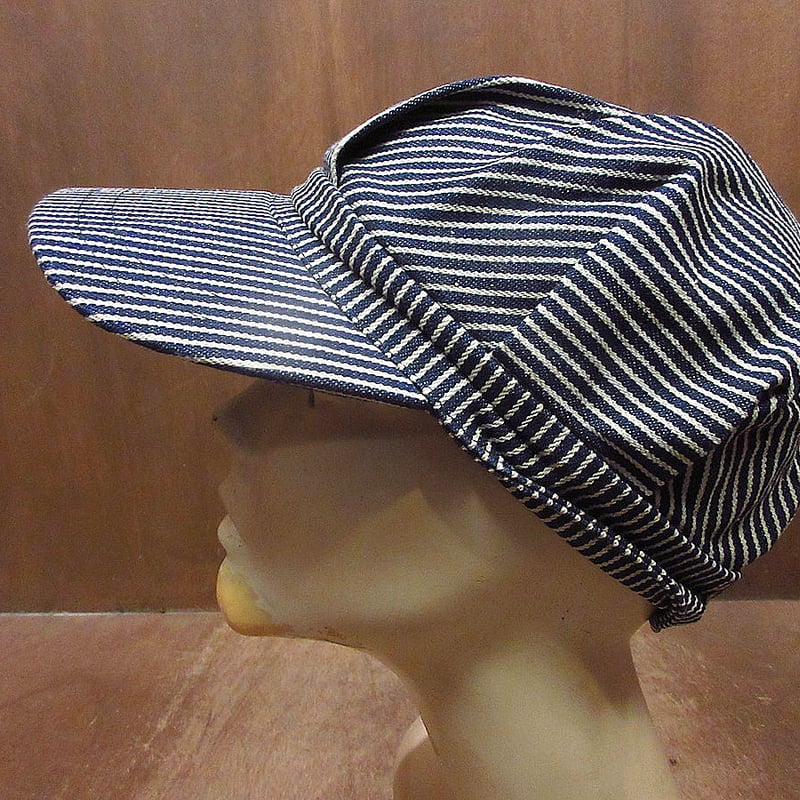 KAPITAL キャピタル インディゴ ワークキャップ 帽子 ヒッコリーデニム KAPITAL キャピタル インディゴ ワークキャップ 帽子 ヒッコリー