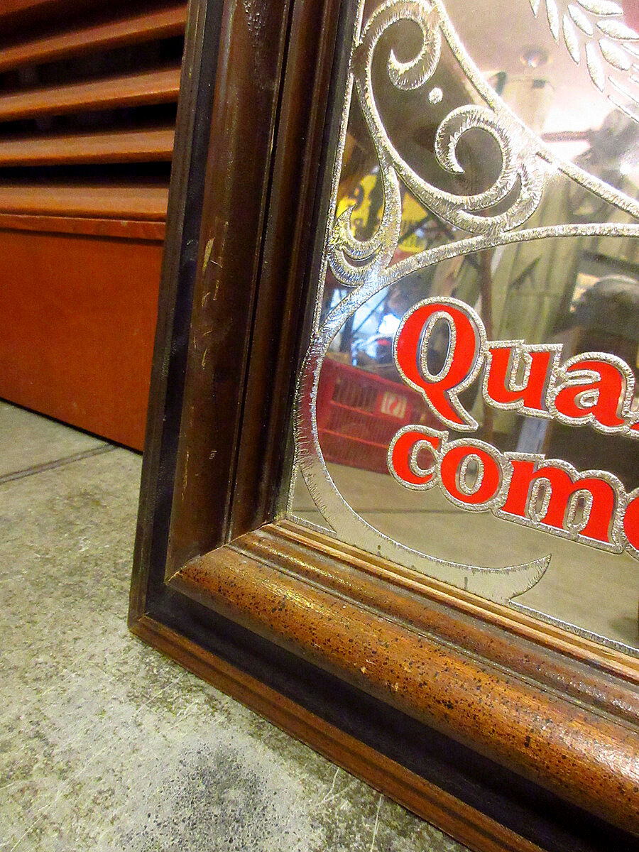 ヴィンテージ　パブミラー 1934 ビンテージ Budweiser バドワイザー パブミラー | VINTAGE RUSH