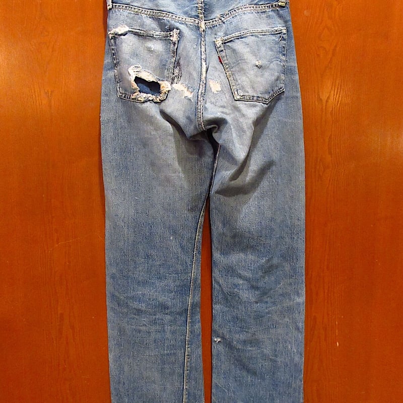 40s〜50sビンテージストアー系デニムジーンズ 505ZXX レギュラーストレート デニムパンツ ジーンズ セットアップ