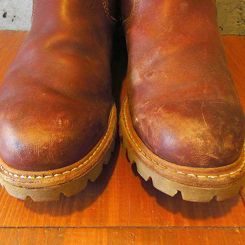 ビンテージ○TIMBERLANDペコスブーツ茶size 10M○240813k7-m-bt-2