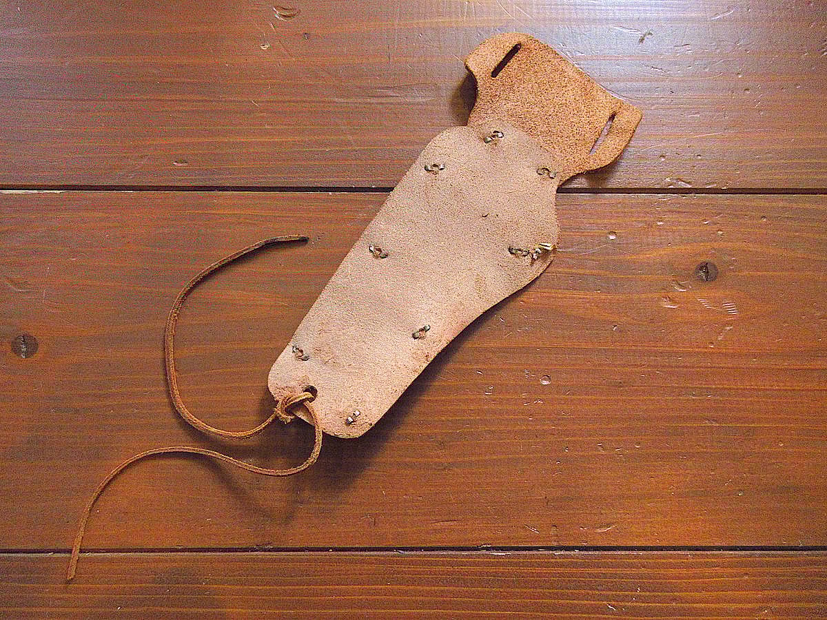 ビンテージ40's50's○Western manレザーホルスター○240912k6