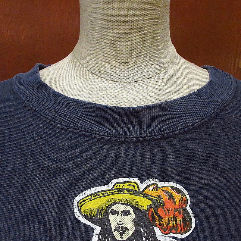 ビンテージ90's○Champion VIRGINIAリバースウィーブスウェット紺XL